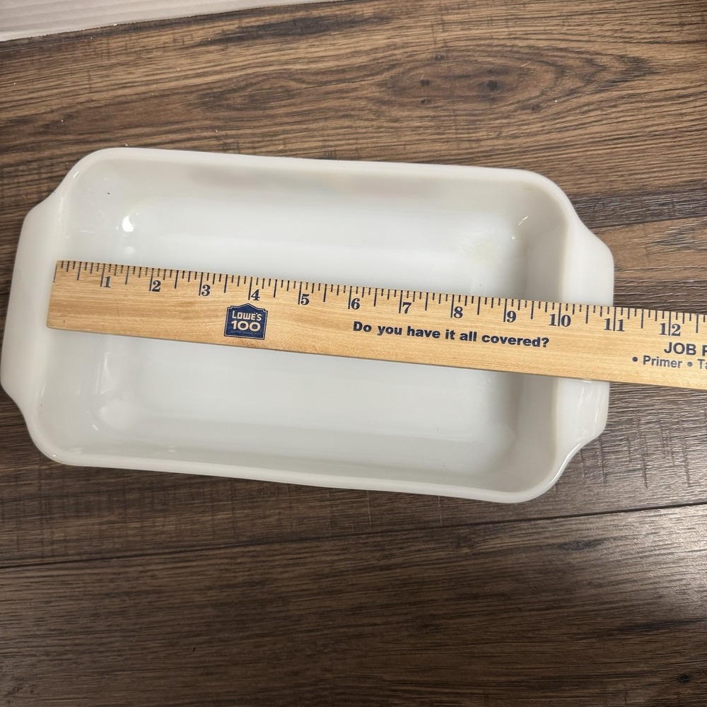 Fire King Anchor Hocking Nature's Bounty 1.5 Qt Rectangle Casserole Baking Dish - Picture 8 of 8